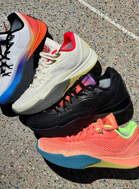 秋季S.T. Flare气焰篮球男鞋轻便气垫球鞋缓震战靴训练实战黑武士