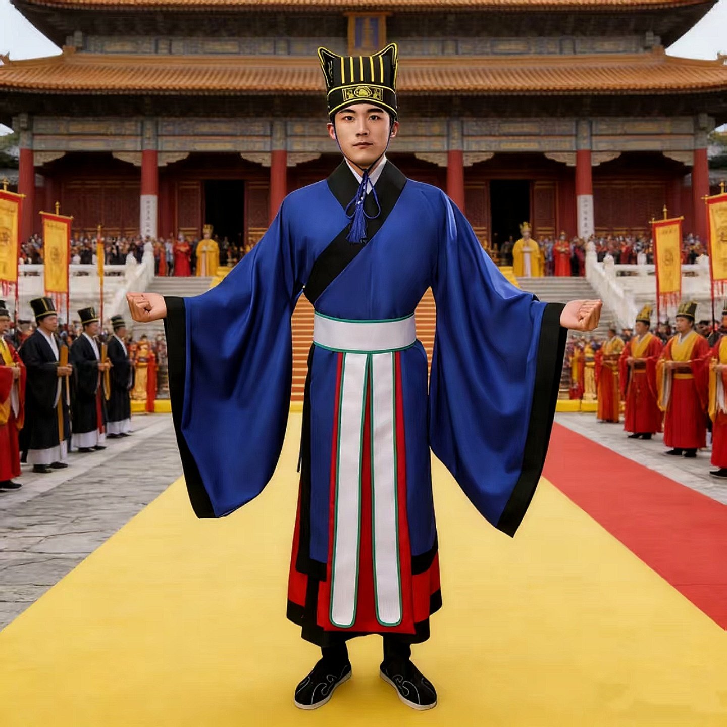 明制汉服男装朝服祭服传统礼服大明会典祭祀大典主祭陪祭古装,女装/女士精品,民族服装/舞台装,淘宝优惠券,粉丝福利购,淘宝优惠卷