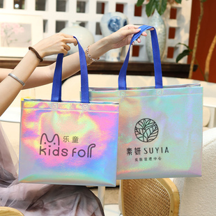 服装店覆膜无纺布袋子定制LOGO手提袋礼品包装袋购物袋袋定做加厚