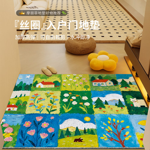 入户丝圈防滑耐脏可裁剪地垫