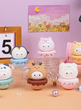 2026年新年可爱软萌不倒翁摆件