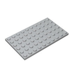 MOC适用于乐高小颗粒3033积木 6x10底板基础板零散配件长方底座