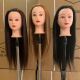 假人模型头发美发头模学徒公仔头假人头可烫卷模特头真发假头模型