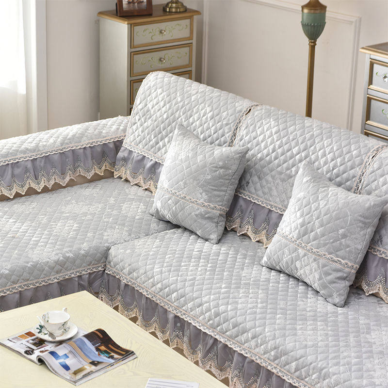 Sofa cushion Four seasons currency non-slip European style Fabric art thickening Armchair Seat cushion summer All inclusive universalin the Storage consolidation , Household appliances dust , Sofa cover  category - from Buy2taobao.com to provide professional Taobao agent buy service