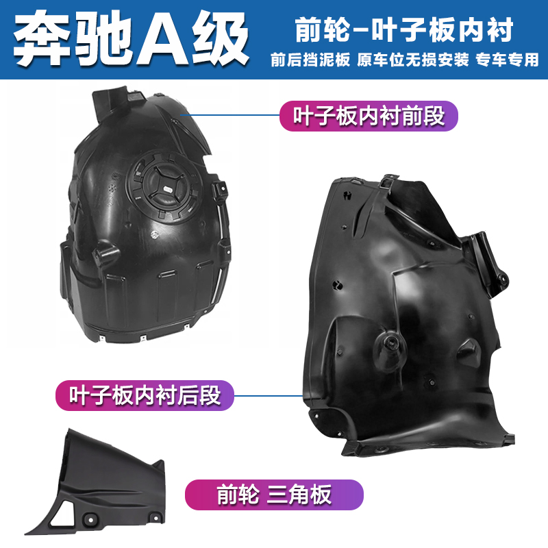 奔驰W177A级A200L叶子板内衬