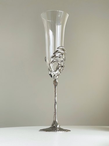 【ROART】创意骷髅骨骼手香槟杯金属暗黑酒杯万圣节哥特生日礼物