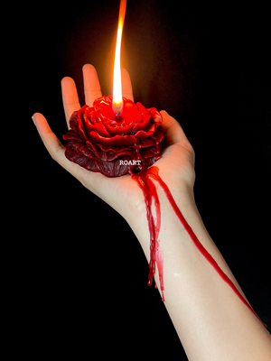 【ROART】玫瑰花低温蜡烛香薰蜡烛