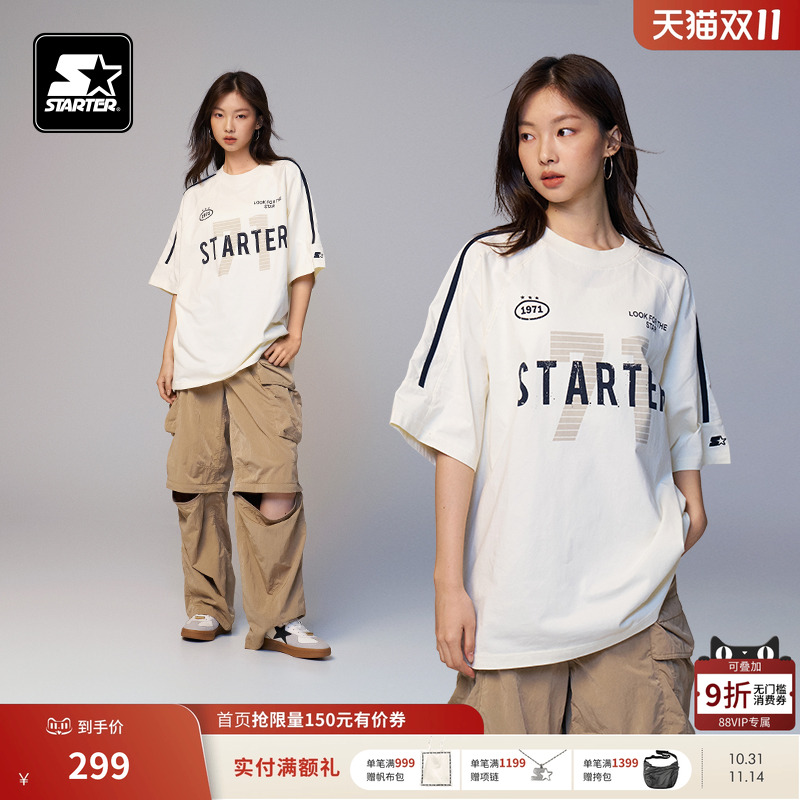 STARTER2025夏季新款运动T恤