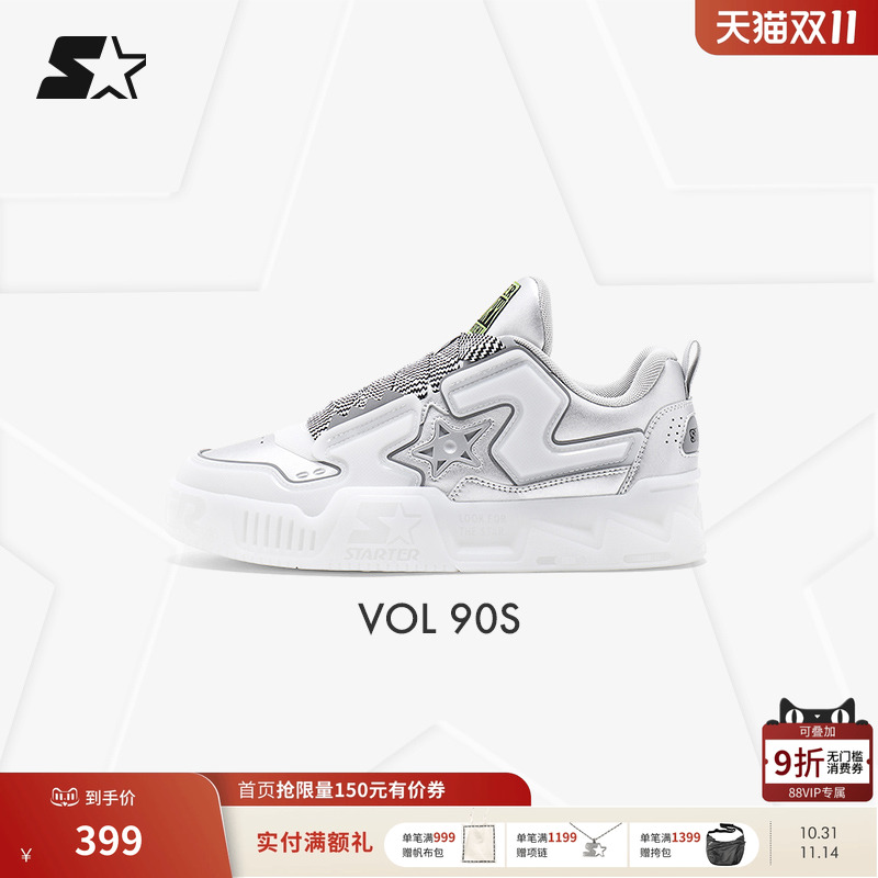 STARTER镭射掌机电玩鞋面包鞋
