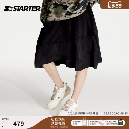 Starter百搭宽松运动风半身裙