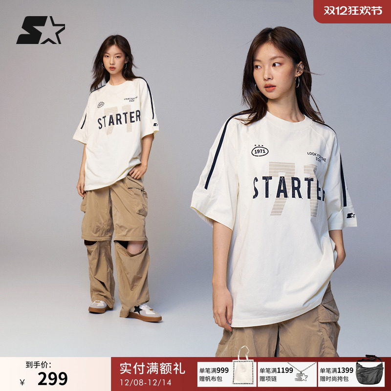 STARTER2025夏季新款运动T恤