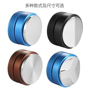 纹不锈钢压粉器度咖啡叶布粉器压粉锤可VMV调节高带三防滑螺底填