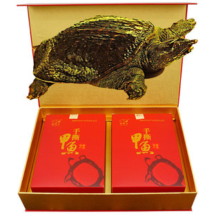 湖南汉寿特产锦鳞香手撕甲鱼228g香辣熟食水鱼憋肉团鱼王八龟128g