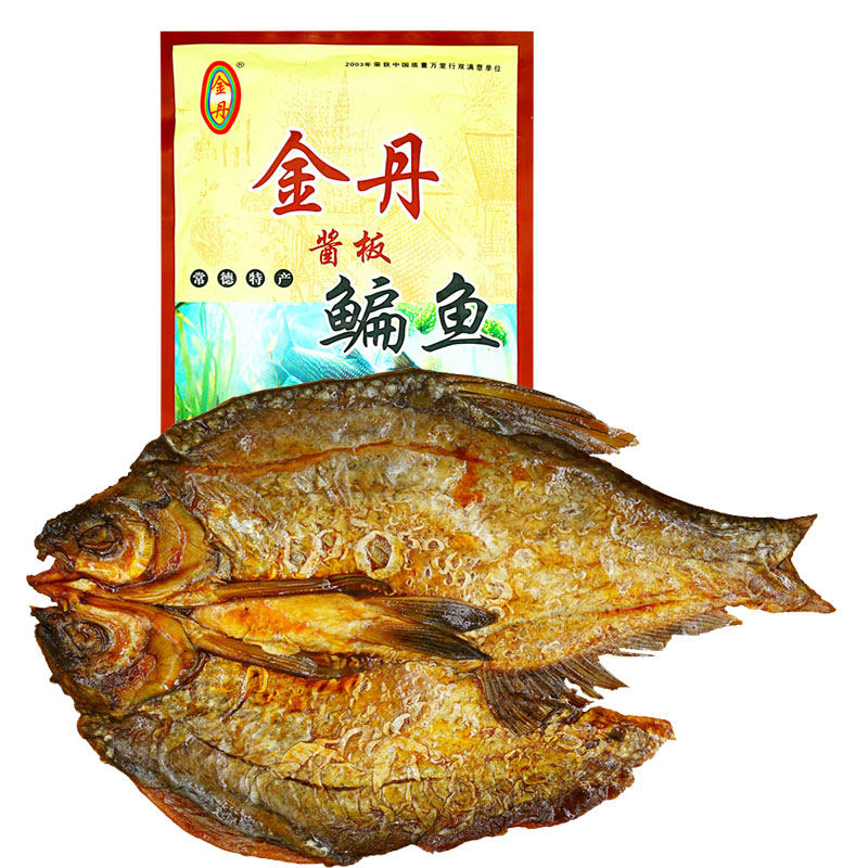 湖南常德特产手撕鳊鱼香辣麻辣风干即食鱼零食金丹酱板鱼150g