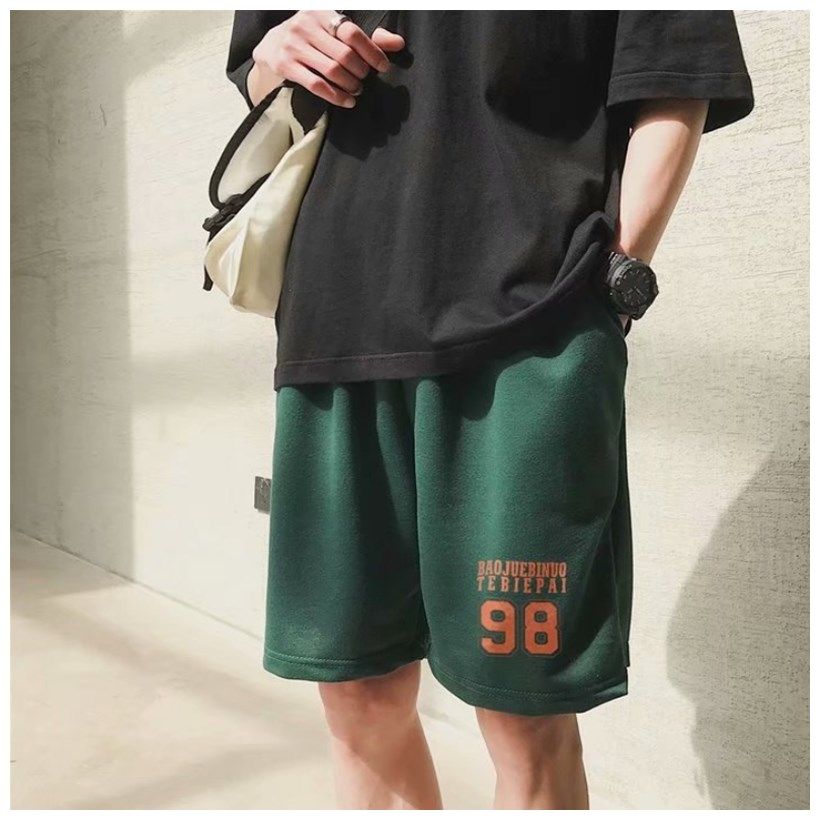 夏季短裤男潮牌百搭ins港风运动中裤韩版五分裤宽松篮球卫裤5分裤|ruв категории Мужская одежда, брюки - от Buy2taobao.com для оказания профессиональной услуги покупки агента Taobao