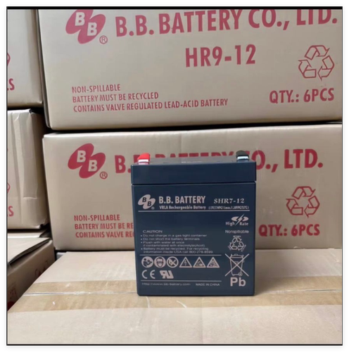 BB铅酸蓄电池SHR7-12 12V27W医疗APC主机内置电池BK650M2CH专用