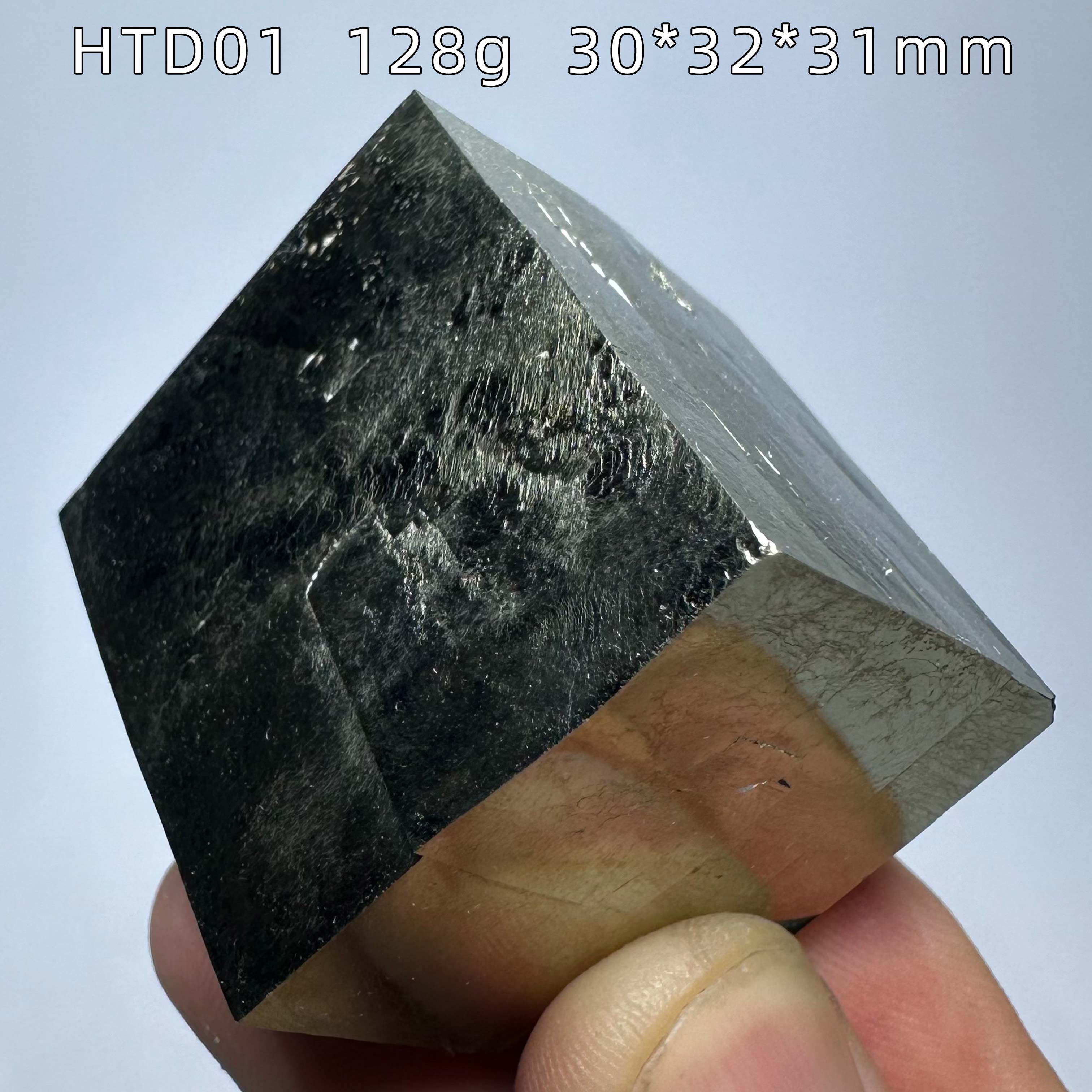 精品天然西班牙黄铁矿大单晶体天然矿物标本摆件科普地质研究矿物
