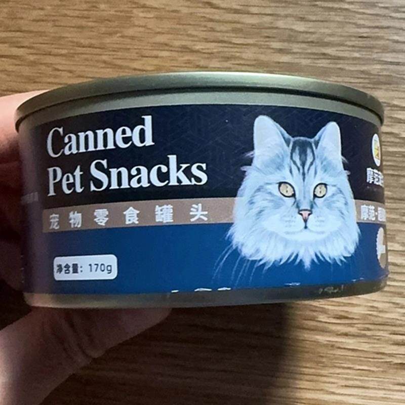 摩范宠物零食罐头猫罐头白皮罐整箱鲔鱼营养全阶段每箱12罐通用图片
