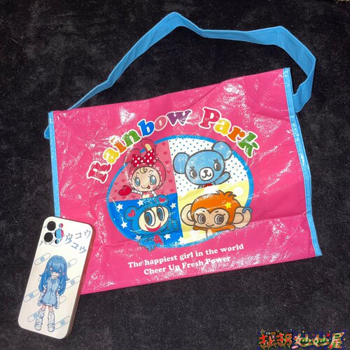 【现货掉落】mezzopiano/Angelblue日牌中古稀有孤品可爱斜挎包