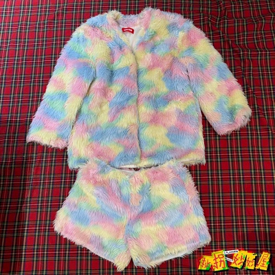 【现货掉落】acdcrag日牌中古稀有孤品可爱毛茸茸decora童趣套装