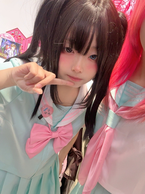 【现货掉落】Bodyline全新正品日代苔绿色水手服若草薄荷绿jk