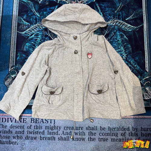 【现货掉落】mezzopiano日牌中古稀有孤品可爱连帽外套童趣y2k