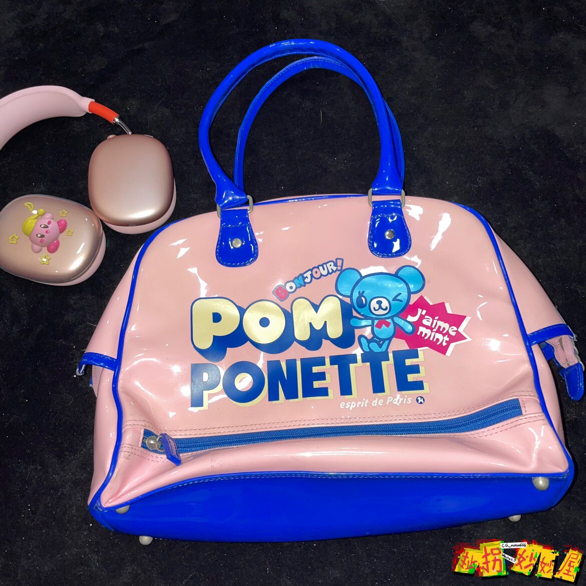 【现货掉落】pomponette日牌中古稀有孤品可爱手提包原宿童趣y2k