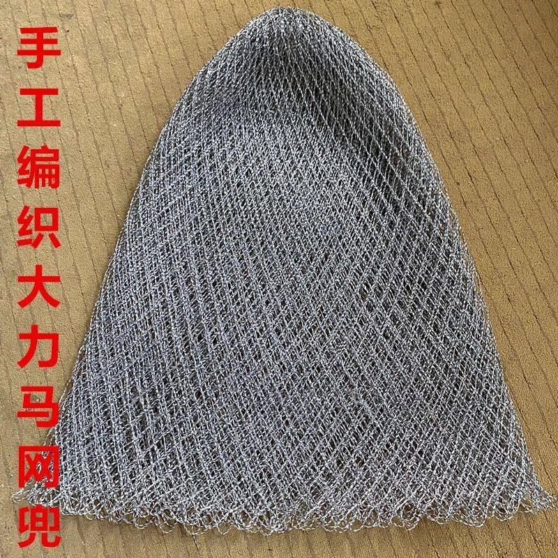 手工纯手工编织大力鱼网网兜抄网超大钓鱼捞鱼加深双线小眼大物