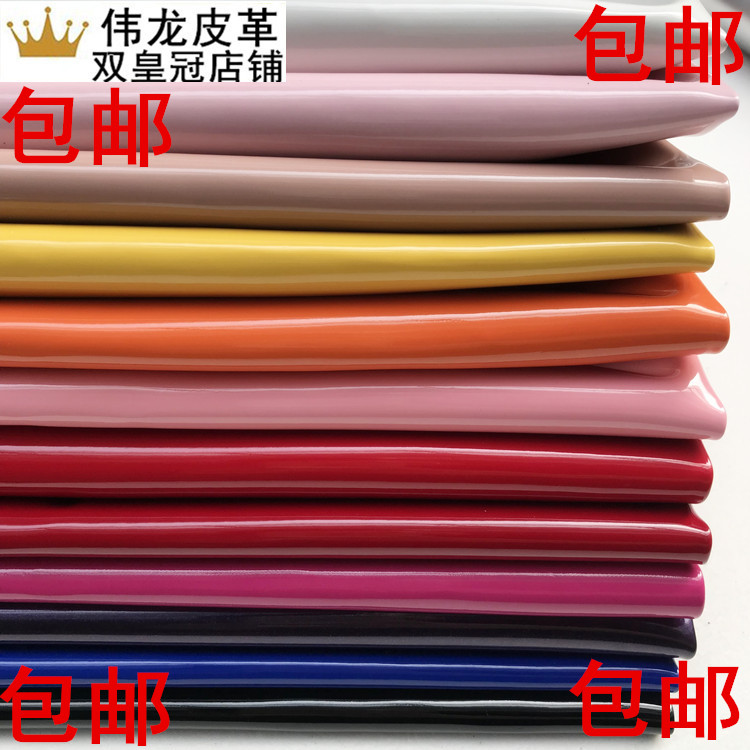 鱼子纹亮面人造革游乐园儿童皮料
