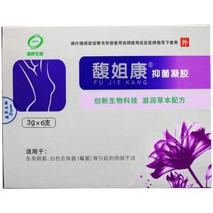 馥姐康抑菌凝胶3g*6支妇科