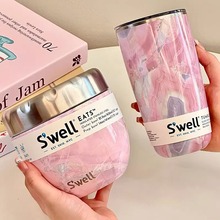 Swell大容量保温桶超长保温饭盒便携式便当盒汤壶碗高颜值酸奶碗