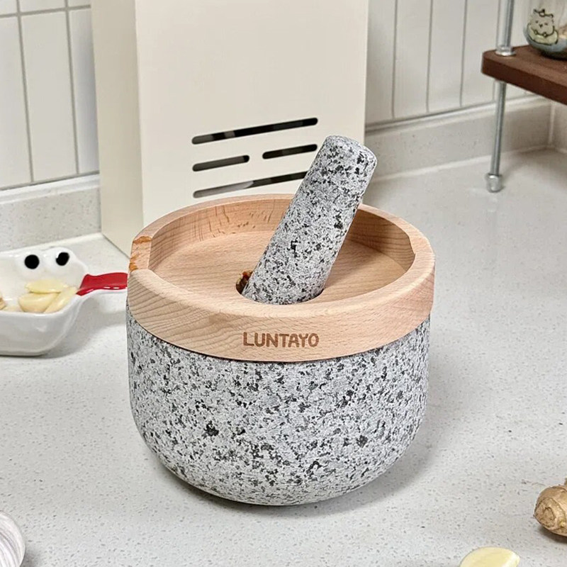 日本luntayo石臼捣碎器图片