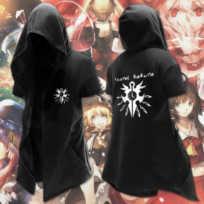 东方project周边蕾米莉亚芙兰朵露动漫二次元卫衣服短袖风衣披风