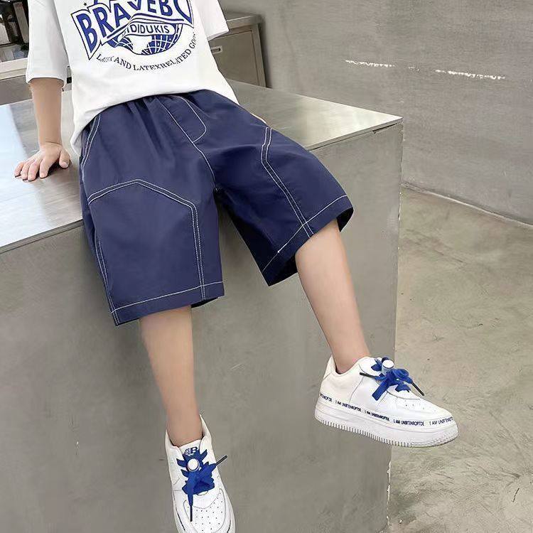 中大童夏天外穿宽松五分裤儿童明线韩版中裤新款冰丝速干短裤男童,童装/婴儿装/亲子装,裤子,淘宝优惠券,粉丝福利购,淘宝优惠卷