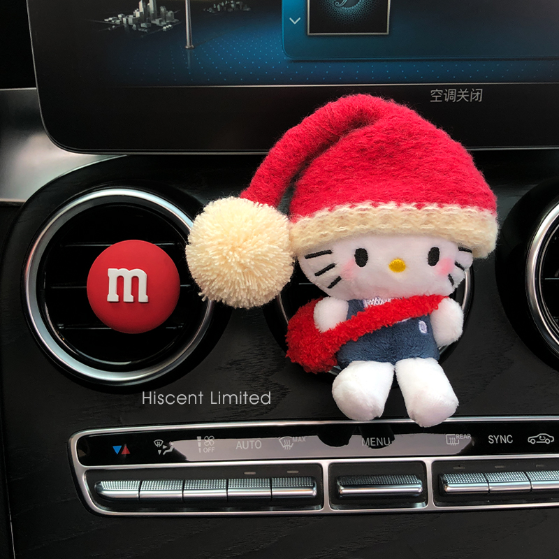 可爱KT猫汽车出风口香薰装饰