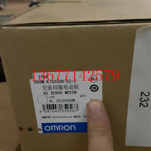 议价R88M-K75030H-S2-Z/伺服电机R88M-K05030/10030/20030/4003