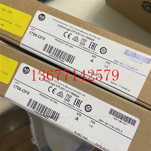 议价全新原装AB模块1756-OF8 1756-OF8 就有两个哦