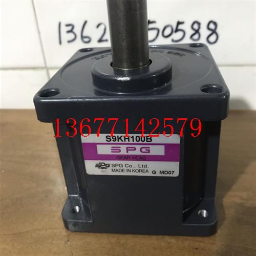 议价SPG韩国S9KH100B电机减速器 拆机 现货