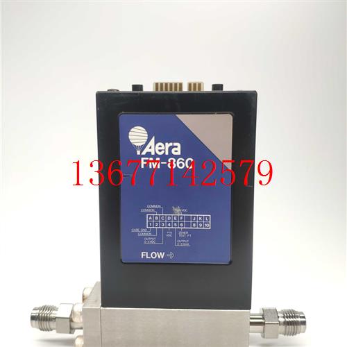 议价Aera 气体质量流量计 FM-860 10sccm 1% PH3/HE 日本原装二手