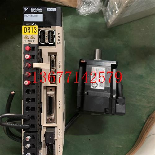 议价安川伺服驱动器 SGDV-1R6A11A 电机SGMJV-02A3A21