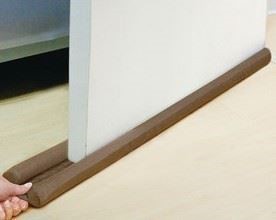 door isolation to prevent cold air escape to save electrici