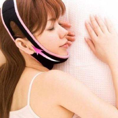 beauty facial chin neck sleep mask belt sheet face lift up