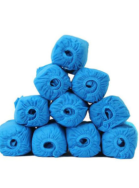 开玛 R0076 无纺布鞋套 15cm*37cm 100只/包(单位：包) 蓝色