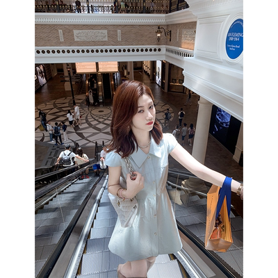 鱼兔子的兔子polo领夏季宽松显瘦