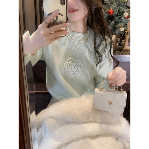 鱼兔子的兔子北极绒毛衣