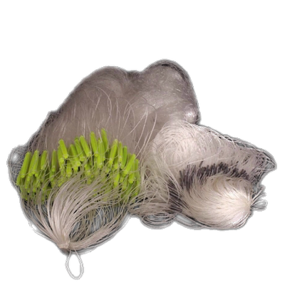 三层鱼网浮网漂网白条小鱼网鲢鱼