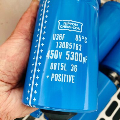 （议价）450V 5300UF 130B5163 变频器电解电容