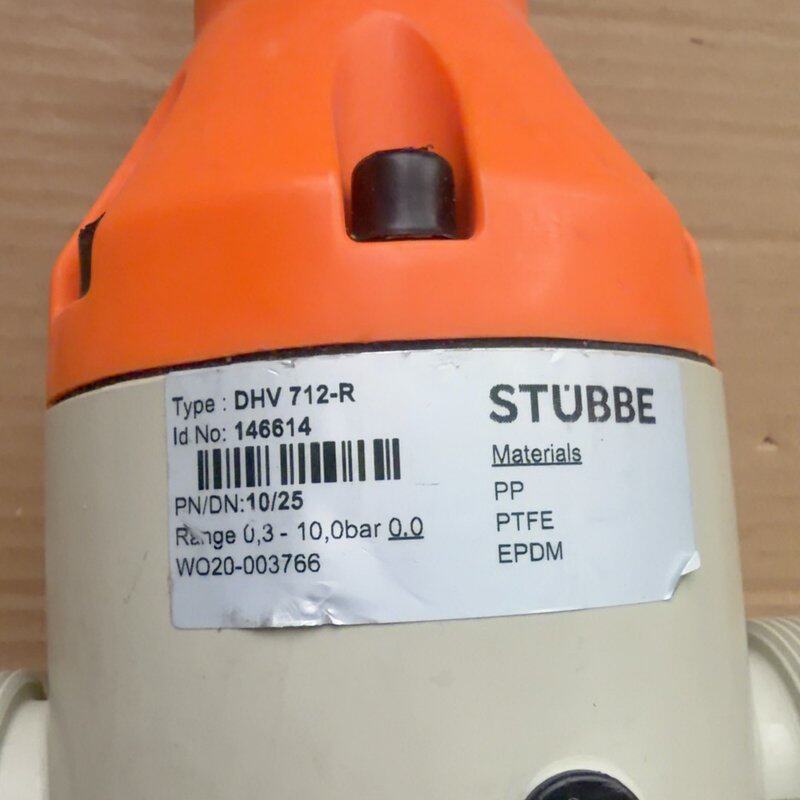 （议价）斯德宝Stubbe DHV712-R隔膜阀