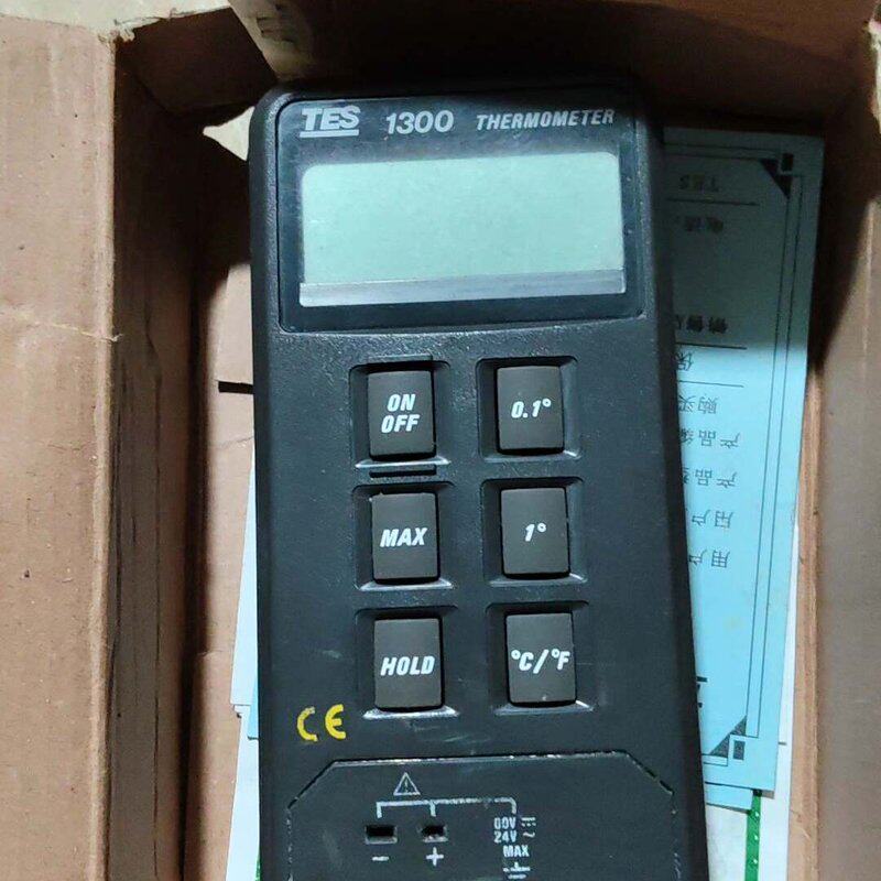 (议价)台湾泰仕 TES1300 测温仪单通道温度表温度计工业高温计