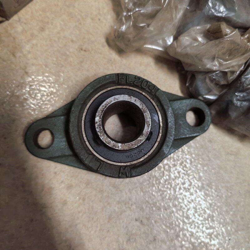 (议价)库存 UCFL204菱形带座轴承 内径20mm FL204两